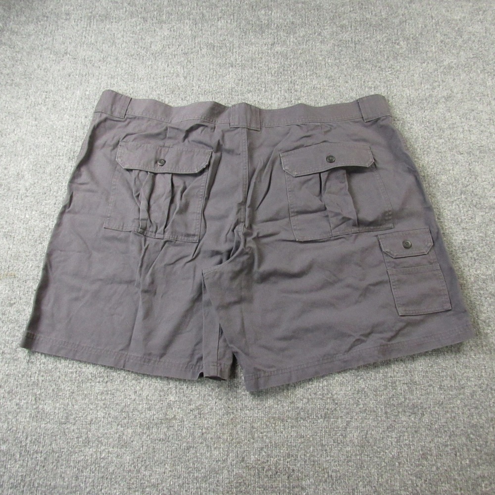 Cabelas Cargo Shorts Mens 48 Grey Blue Green Canvas‎ Big & Tall Outdoor Lot Of 3 - Picture 6 of 16